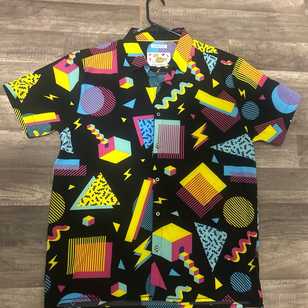 Colorful Geometric Kids Shirt